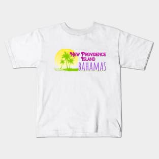 Life's a Beach: New Providence Island, Bahamas Kids T-Shirt